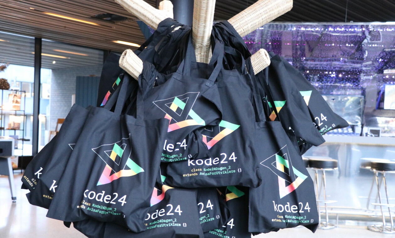 Alle fikk goodie-bag med masse godsaker fra sponsorene oppi. 📸: Kurt Lekanger