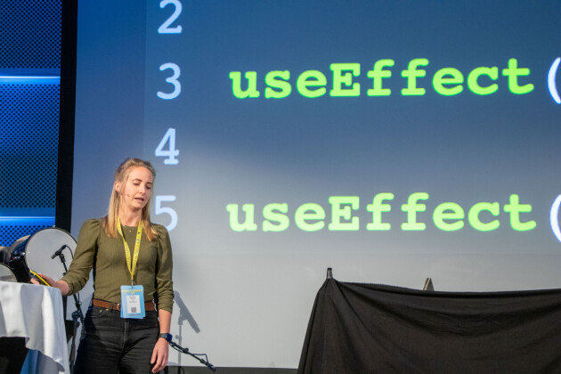 Caroline Odden er ikke spesielt glad i useEffect. 📸: Kurt Lekanger