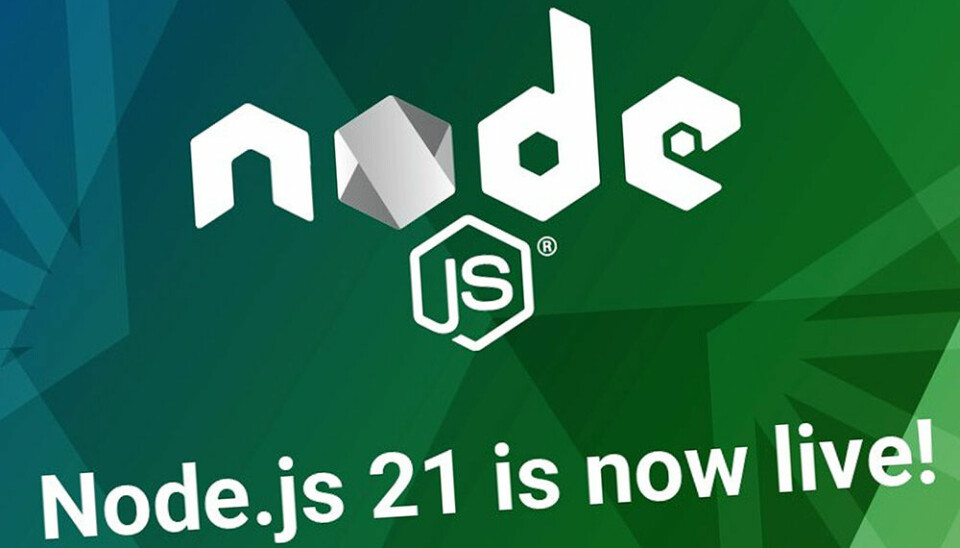 Node.js er ute i ny versjon. 📸: Node.js