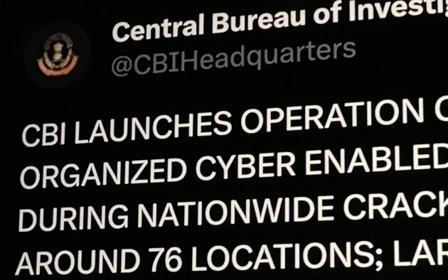 Indias Central Bureau of Investigation (CBI) slo til mot 76 'tech support'-callsentre. 📸: Kurt Lekanger