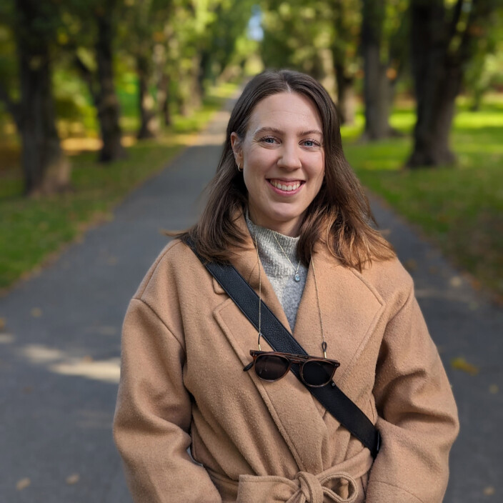 Hanne Lohne Try, Android-utvikler i ARK, forteller om utstyret hun bruker i denne Mine Verktøy. 📸: Privat