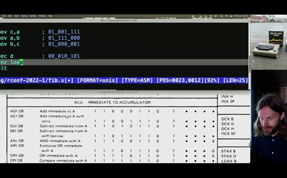 Livekode asm – Johannes Hoff