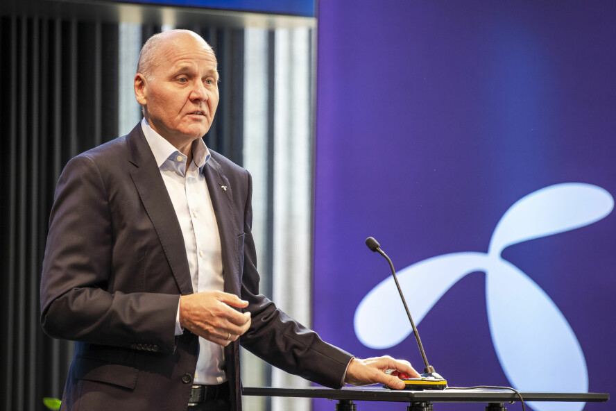 Konsernsjef Sigve Brekke sier at når vi begynner å snakke om forsvarssamarbeid i Norden, så må vi også samarbeide om cybersikkerhet. 📸: Frederik Ringnes / NTB