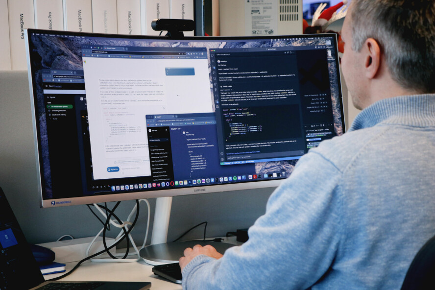 Selv om 3,9 millioner arbeidsplasser kan forsvinne, viser studien at en rekke nye arbeidsplasser kommer til å skapes som følge av den teknologiske omveltningen. 📸: Ole Petter Baugerød Stokke