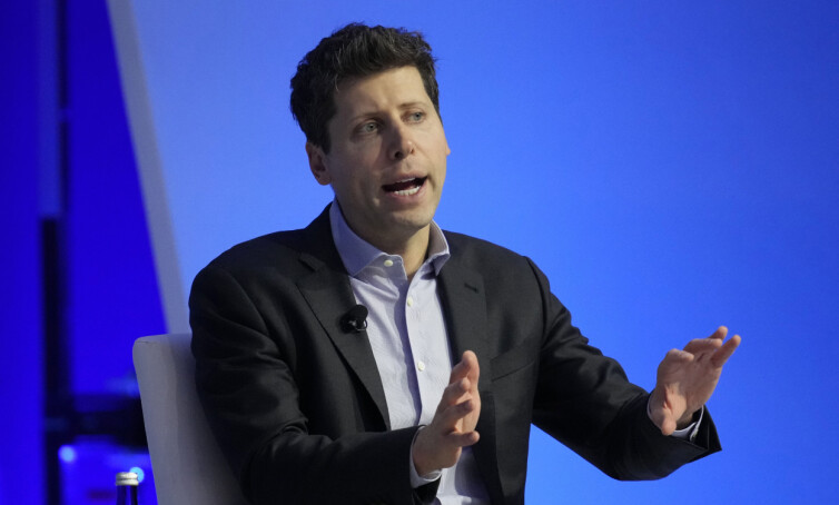 Styret i OpenAI har sparket OpenAI-grunder og CEO Sam Altman. 📸: NTB/AP Photo/Eric Risberg