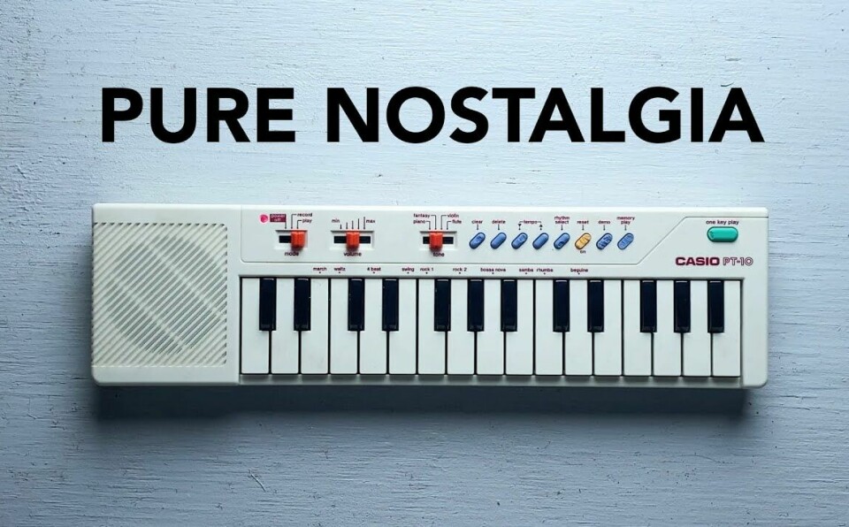 Casio PT-10: Lo-fi nostalgia machine from 1987 + FREE SAMPLE LIBRARY
