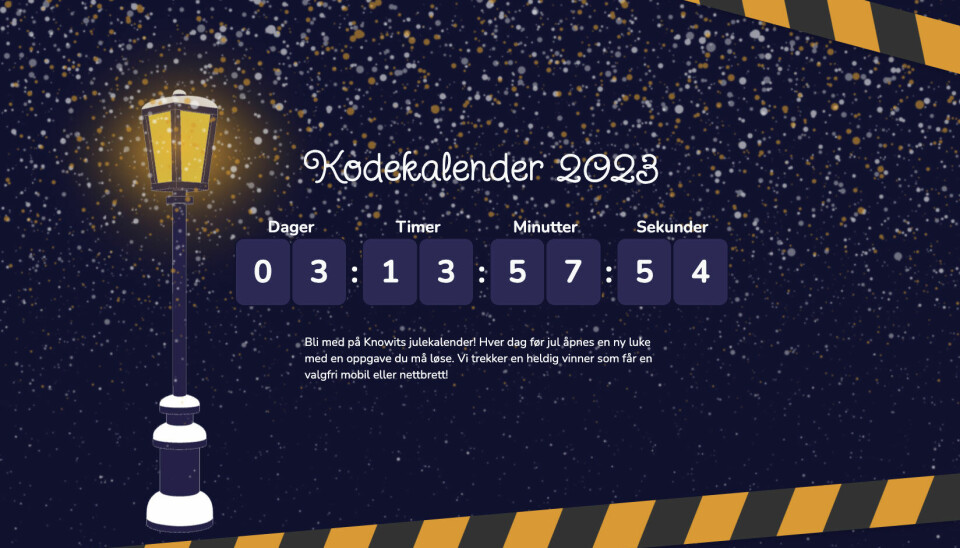 Her er årets julekalendere for utviklere, jula 2023