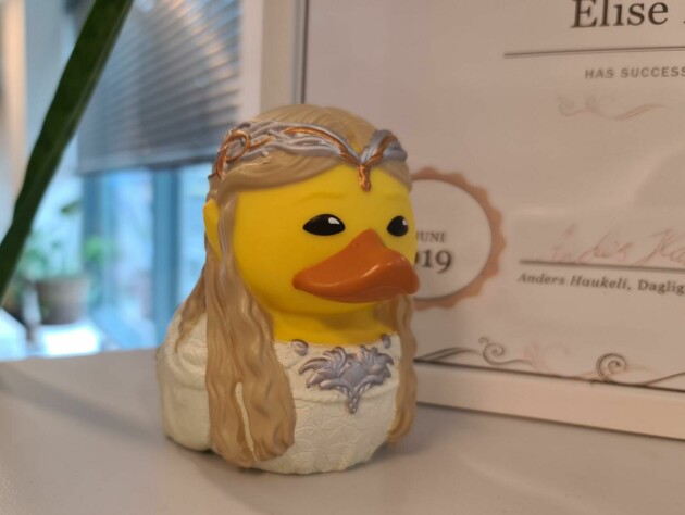 'Galadriduck, for bedre debugging!'