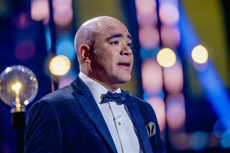 Komiker Johan Golden misbrukes i en falsk krypto-reklame, skriver Faktisk.no. Dette bildet er derimot ekte og er fra 2021. .📸: Stian Lysberg Solum / NTB