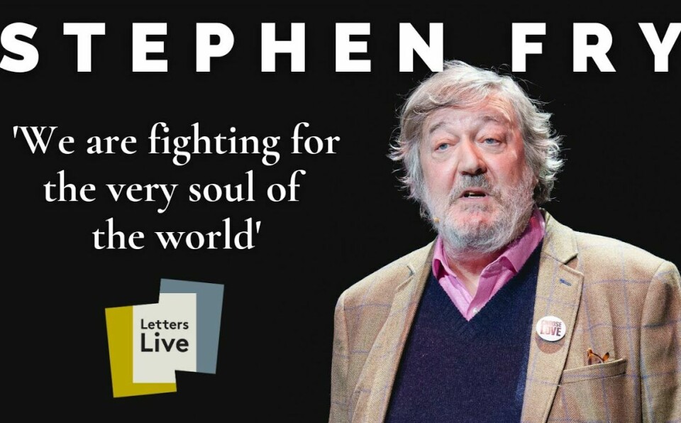 Stephen Fry reads Nick Cave's stirring letter about ChatGPT and human creativity
