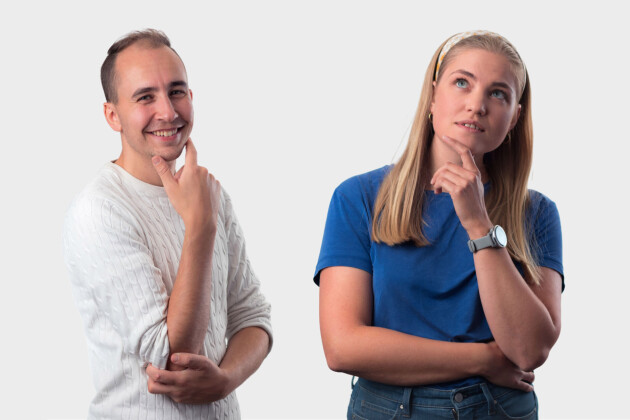 Håkon Tørnquist og Camilla Marie Dalan gikk for Remix, Tailwind og Sanity.
📸: Privat
