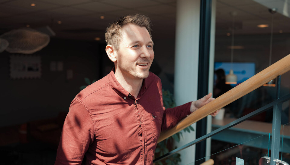 Anders er opptatt av at teamet skal få faglig påfyll og ha møteplasser for fagprat. Foto: Oda Hveem