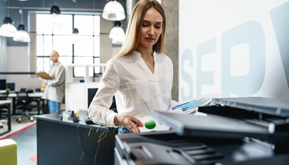 Mange rapporterer om at alle printerne deres blir hetende 'HP LaserJet' i Windows, uavhengig av hvilket merke printeren egentlig har. 📸: Shutterstock / NTB