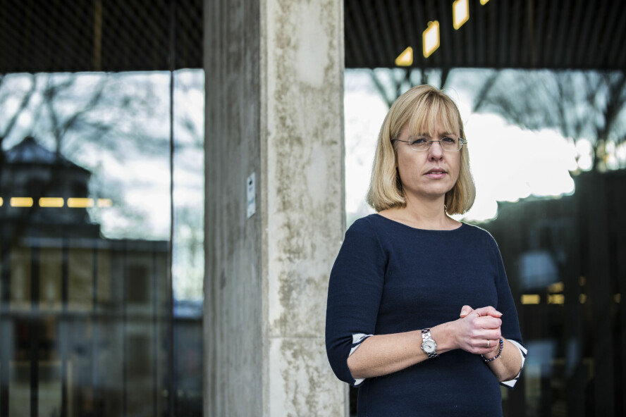Rådets direktør Åse Wetås er glad for at den norske forkortelsen for kunstig intelligens er i ferd med å etablere seg. 📸: Mariam Butt / NTB