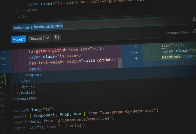 GitHub Copilot blir oppdatert med stadig nye triks, her fra Microsofts siste demo. 📸: Microsoft