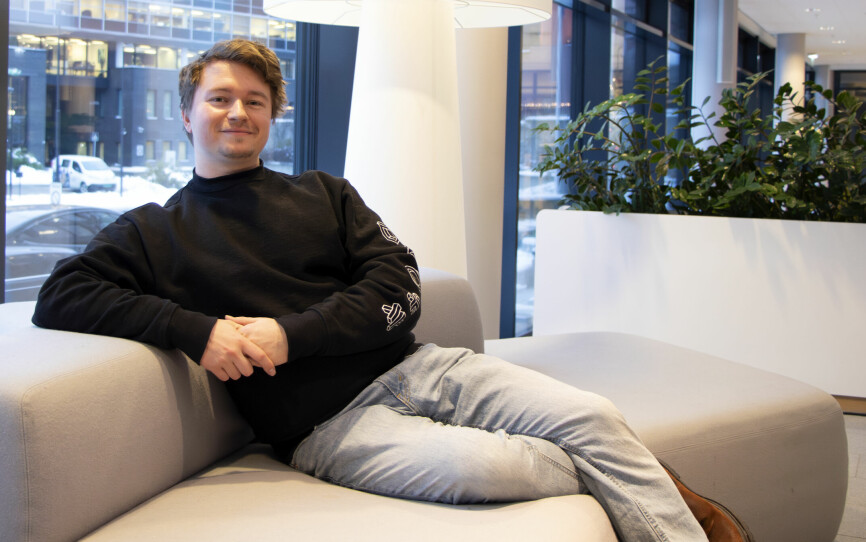 Balázs Orbán jobber som utvikler i Vercel, og har ansvaret for autentiseringsløsningen NextAuth.js/Auth.js. 📸: Kurt Lekanger
