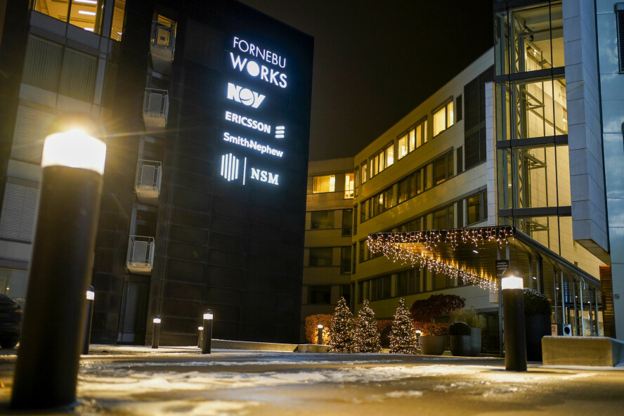 NSM har tatt opp et ulovlig lån på 200 millioner kroner. Noe som førte til at direktør Sofie Nystrøm i Nasjonal sikkerhetsmyndighet måtte gå. NSM holder til i sine lokaler på Fornebu i Bærum. 📸: Terje Pedersen / NTB
