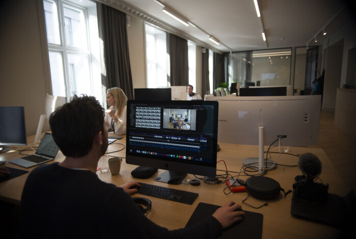 Alv melder om et tøft 2023, her fra deres lokaler i Oslo sentrum. 📸: Robert S. Eik