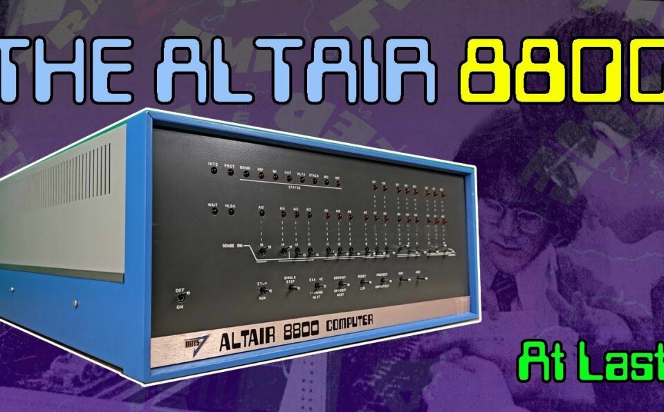 I Bought the Cheapest Altair 8800 Computer on Ebay