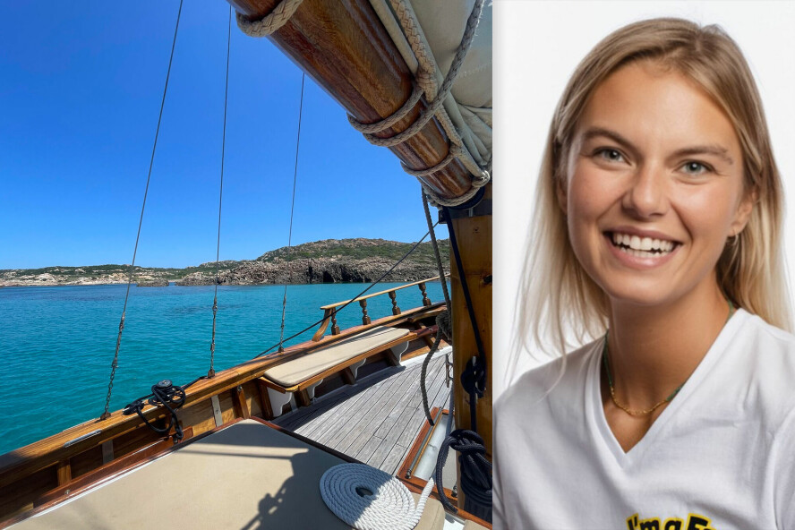 - I litt over to år har jeg jobbet som fjernarbeider i tech- og HR-selskapet Deel, skriver Kaja Sperotti. 📸: Privat