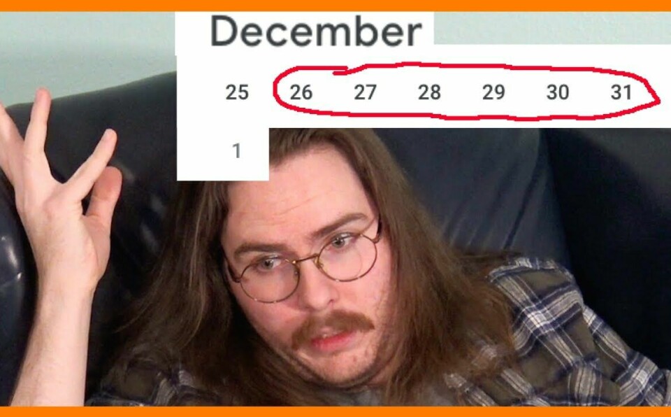 what Dec. 26th - Jan. 1st feels like as an adult