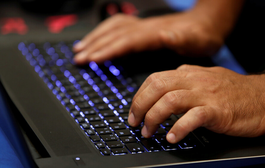 Illja Vituk, leder for datasikkerhet i den ukrainske sikkerhetstjenesten SBU, sier til Reuters at angrepet førte til «katastrofal» ødeleggelse. 📸: REUTERS/Steve Marcus