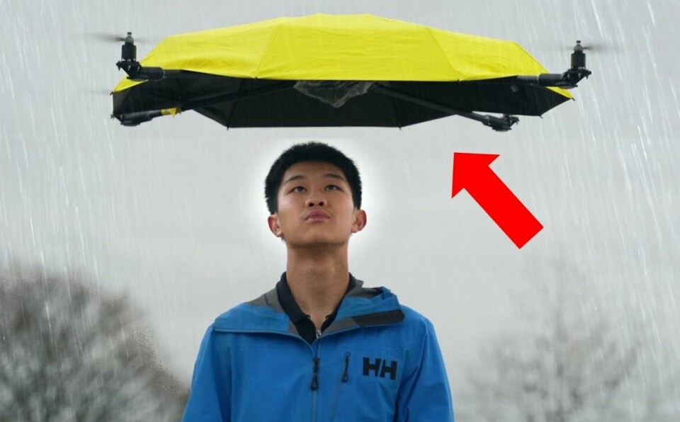 I Built a Flying Umbrella