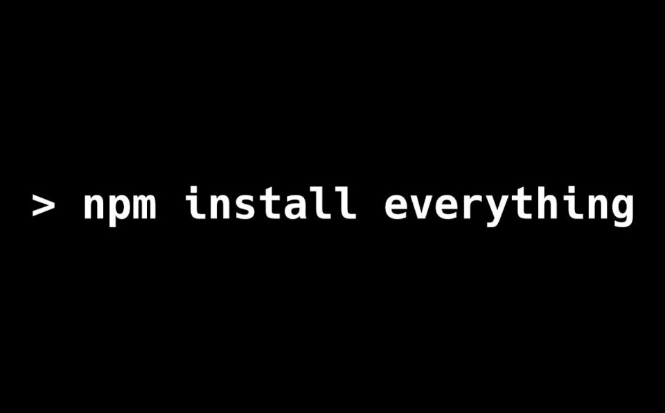 How One Command Broke NPM