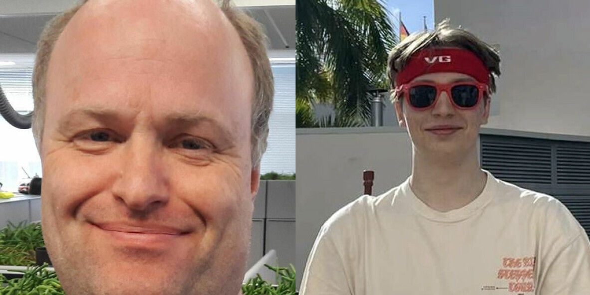 Nicolai Langfeldt og Edvard Høiby. 📸: Privat