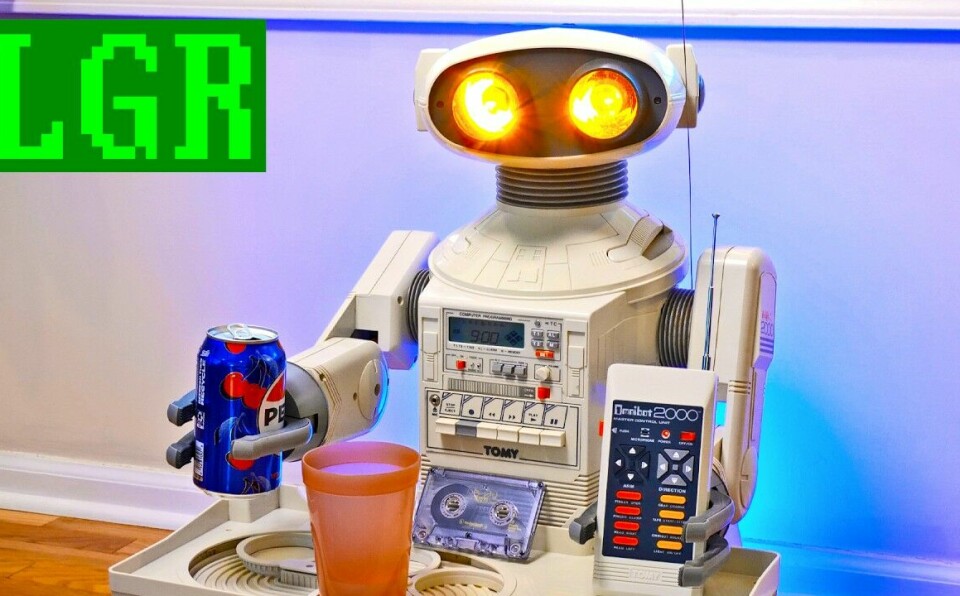 Omnibot 2000: The $500 Drink Serving Robot from 1985!