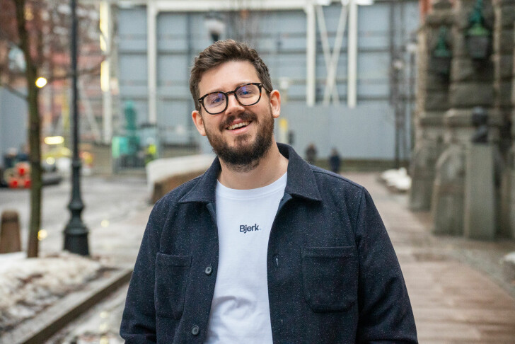 Simen A. W. Olsen er utvikler og daglig leder i Bjerk. 📸: Bjerk