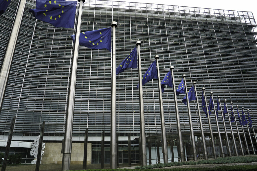 Europakommisjonens hovedkvarter Berlaymont-bygningen i Brussel i Belgia. 📸: Cornelius Poppe / NTB
