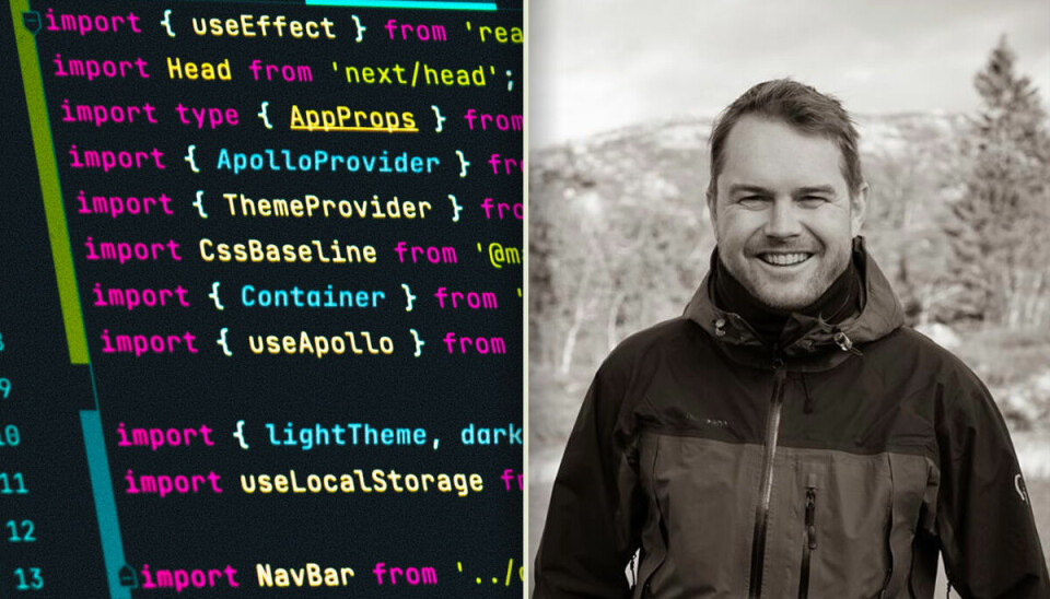 Mange er for lite kritiske til hva slags JavaScript-kode de importerer fra tredjepart i prosjektene sine, mener utvikler Espen Antonsen. 📸: Juanjo Jaramillo / Unsplash / privat