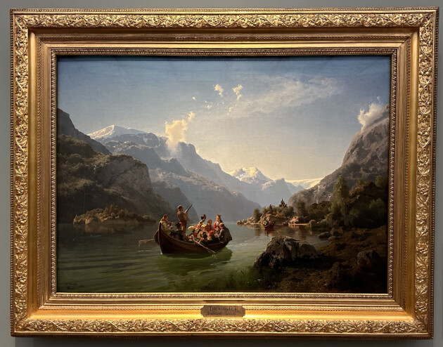 Brudeferd i Hardanger av Tidemand og Gude er ett av titusener av bilder og annen kunst som er digitalisert av Nasjonalmuseet. 📸: Kurt Lekanger