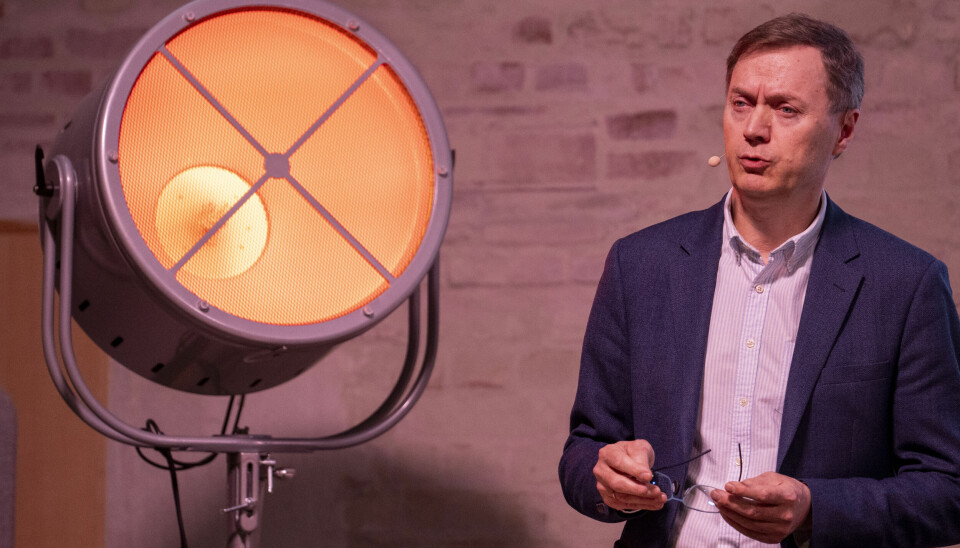 – Jeg tror ikke det er riktig å love noen ting når det ennå er to måneder til lønnsoppgjøret, sier fungerende administrerende direktør Knut E. Sunde i Norsk Industri til NTB. 📸: Javad Parsa / NTB