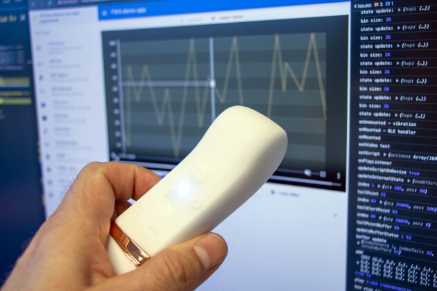 Både The Handy og Oh! kan synkroniseres med bevegelser i videoinnhold. Med en ny plattform vil bevegelser også kunne synkroniseres mellom flere enheter – for eksempel for par i avstandsforhold.📸: Kurt Lekanger