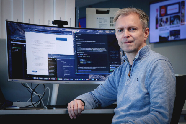 Kurt Lekanger, journalist i kode24. 📸: Ole Petter Baugerød Stokke