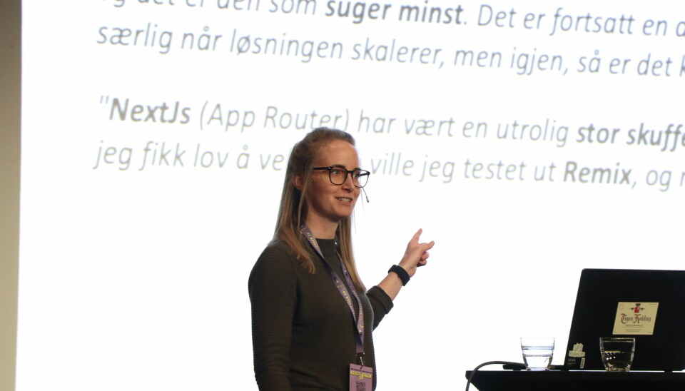 Caroline Odden i Bekk. 📸: Kurt Lekanger