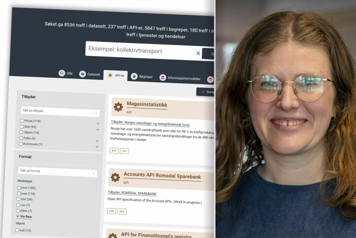 Kjersti Steien i Digitaliseringsdirektoratet vil gjerne ha tilbakemeldinger på hvordan data.norge.no kan bli en enda nyttigere ressurs for utviklere. 📸: Kurt Lekanger