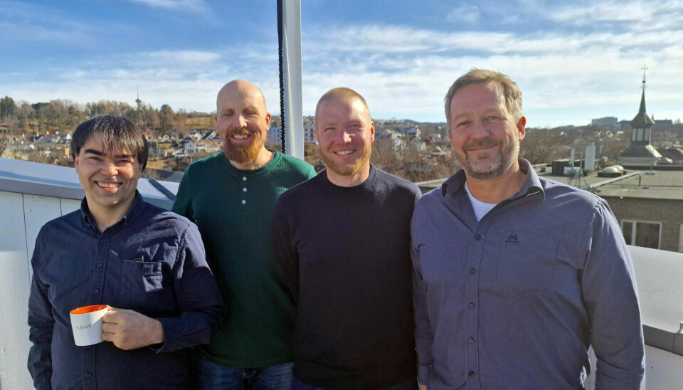 Fra venstre: Anders Eivind Bråten, Vebjørn Reinsberg, Inge Pettersen og Morten Moen. 📸: XLENT