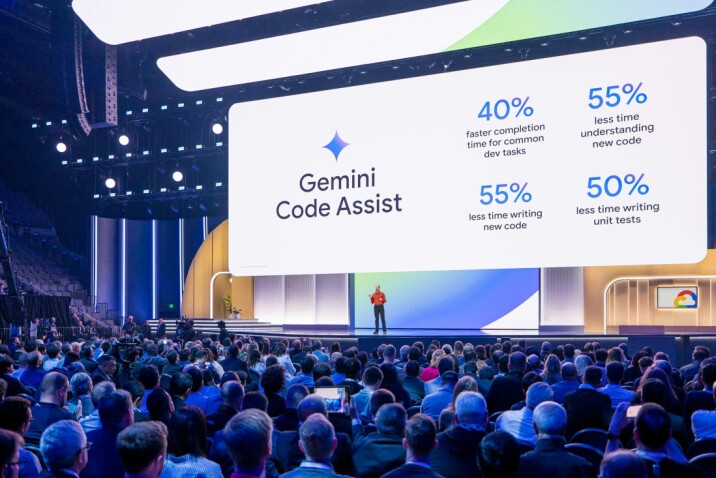 Nesten alt på Google Cloud Next 2024 handlet om AI i en eller annen form. 📸: Google