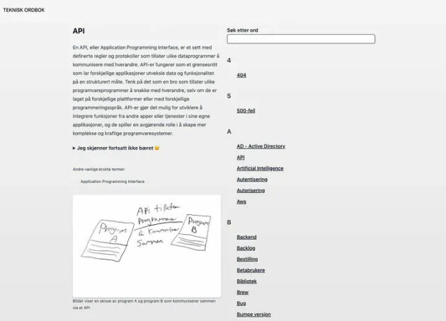 Sindre brukte AI til å lage ordbok for ikke-teknologer