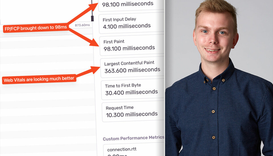 Jon Johansen er utvikler i Bekk, og likte godt Sentrys guide til hvordan du kan forbedre bildebruken på web. 📸: Sentry (skjermbilde) / Bekk