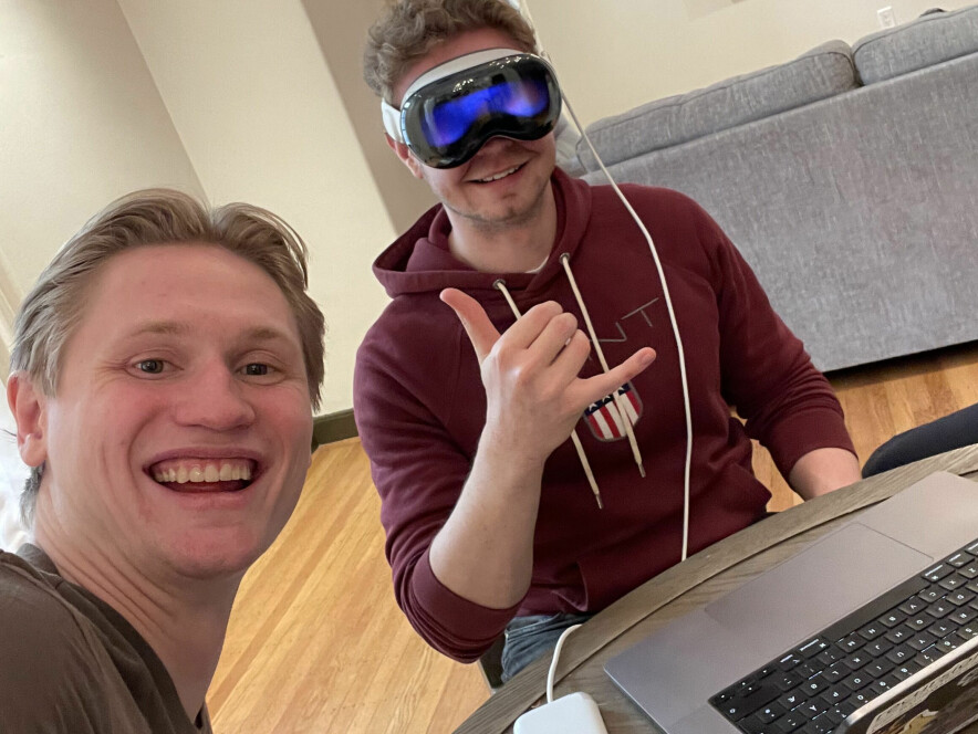 Anders Rodem og Mikkel Svartveit studerer ved NTNU, og er for tida på utveksling på Berkeley i California. Samme laga de konsulentkarma.no, en 'svarteliste' over norske selskaper som avbryter kontrakter med studenter. 📸: Privat