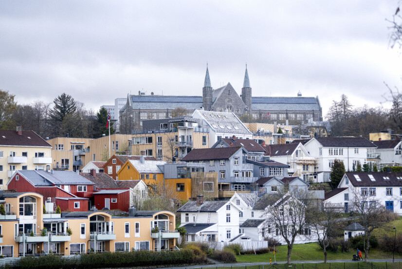 Studentene, fra blant annet NTNU, ble innkalt til et møte i Trondheim for å få kontraktene om jobb i Bredvid avlyst. 📸: Gorm Kallestad / NTB