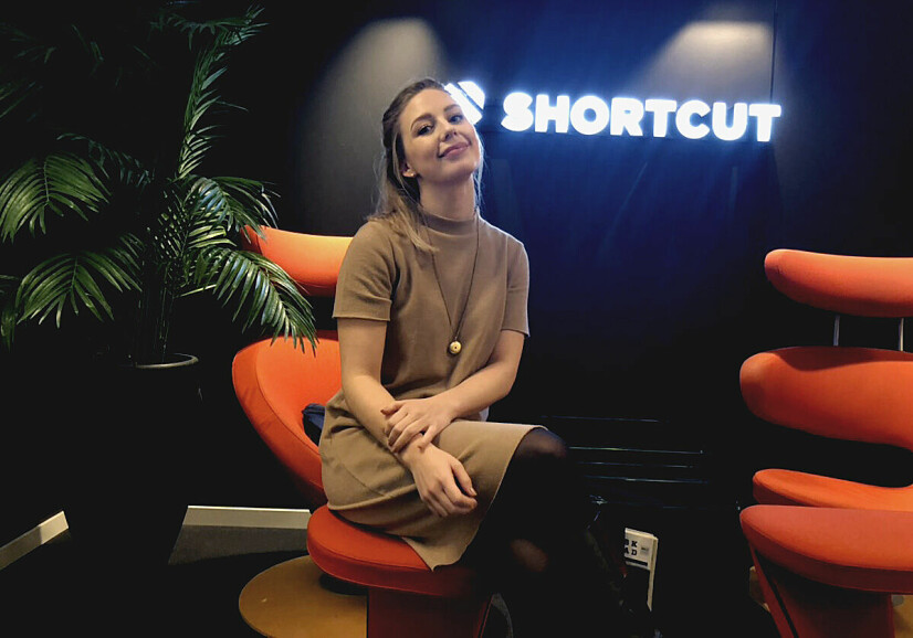 Sofie Staal, her fra da hun jobba som UX-designer i Shortcut, får voldsom tilbakemelding etter å ha stått fram med historien sin. 📸: Privat
