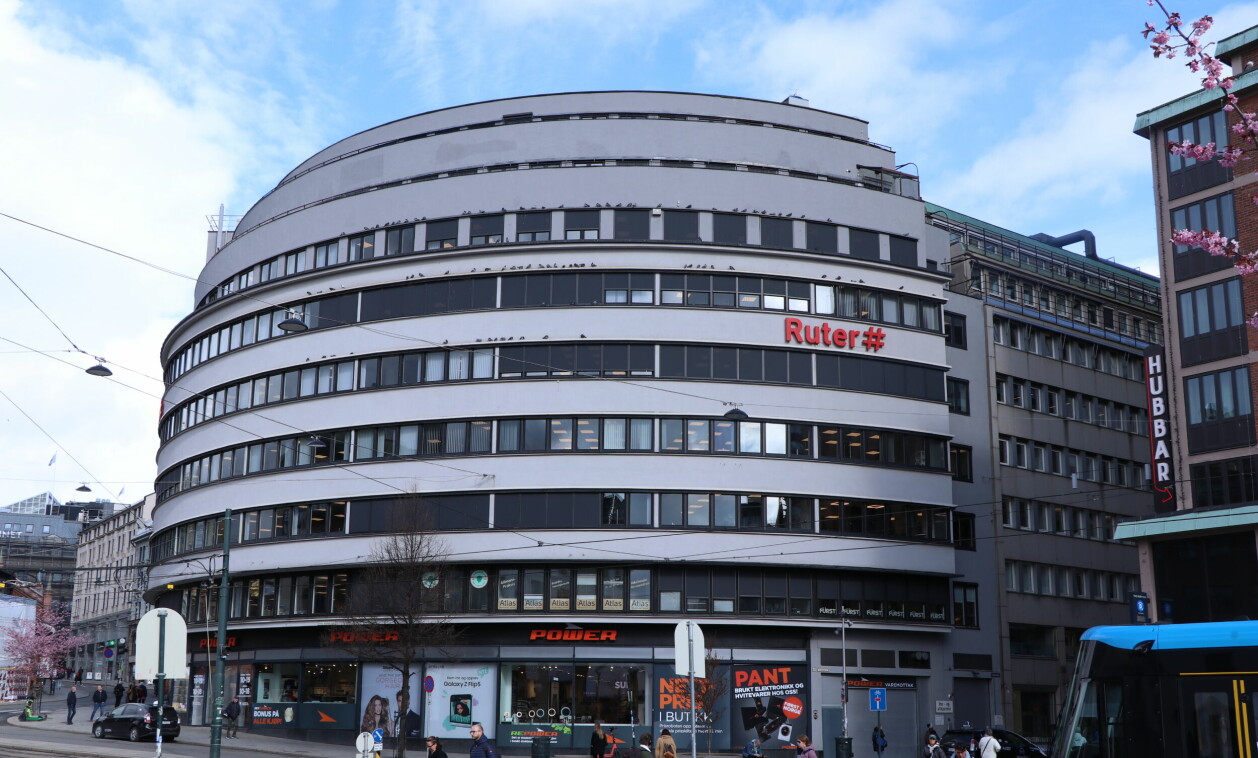 TET Digital og Ruter holder til i dette bygget like ved Jernbanetorget i Oslo. 📸: Kurt Lekanger
