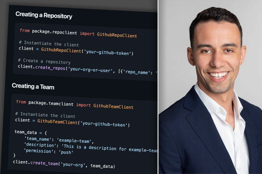 Repoman er et verktøy for å administrere Github-repoer, og ble opprinnelig laget for å løse et problem for en kunde. 📸: O3 Cyber