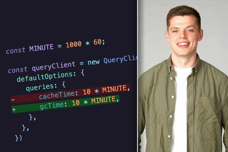 Etter at 'alle' misforsto hva cacheTime var, har TanStack Query nå valgt å endre navnet til gcTime. 📸: Bekk