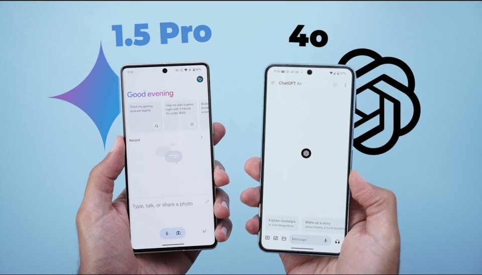 ChatGPT vs. Google Gemini: «Forskjellen er diger!»